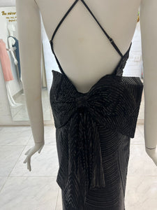 Vestido de Lentejuelas con Moño