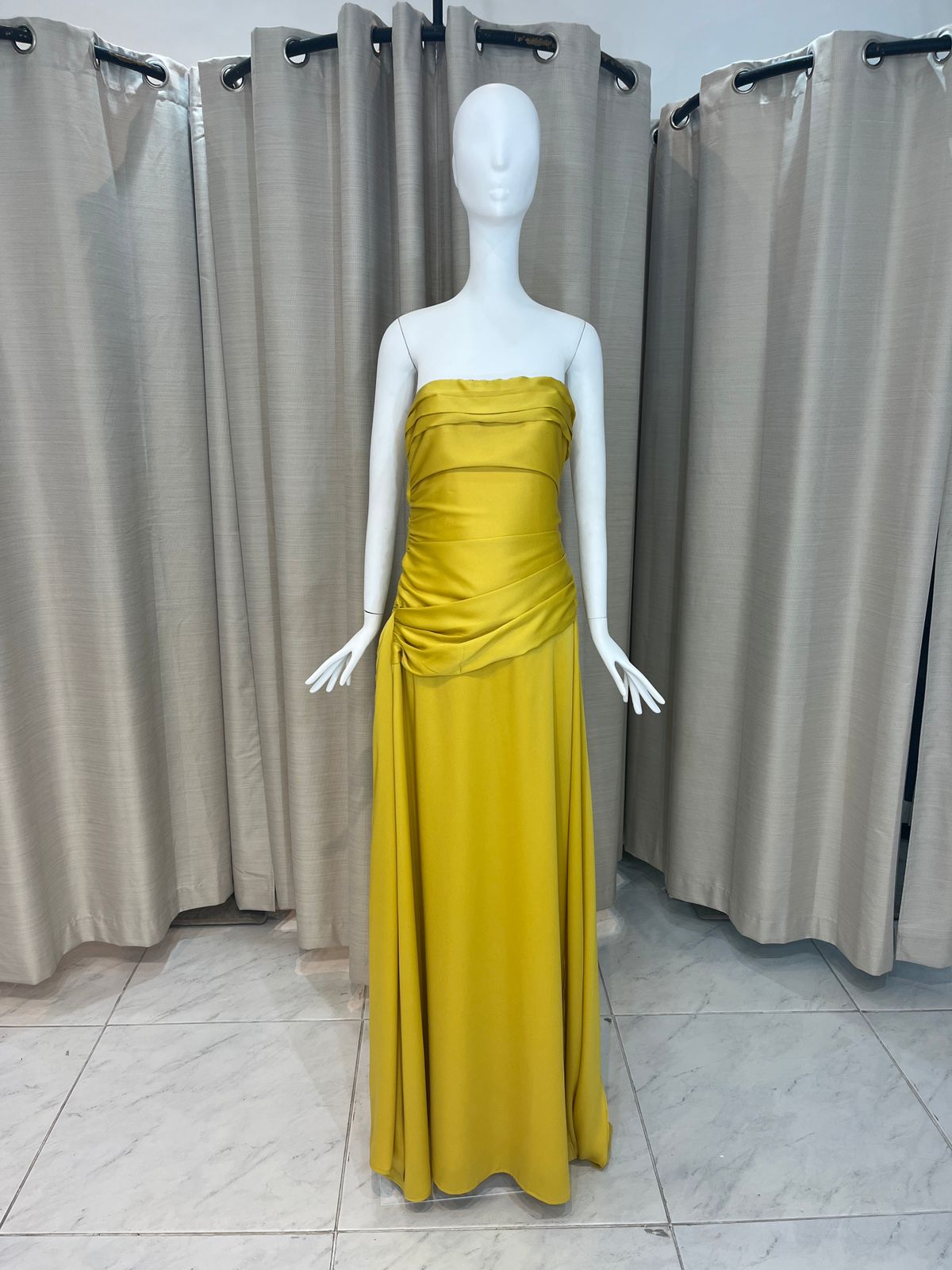 Vestido Lime Strapples