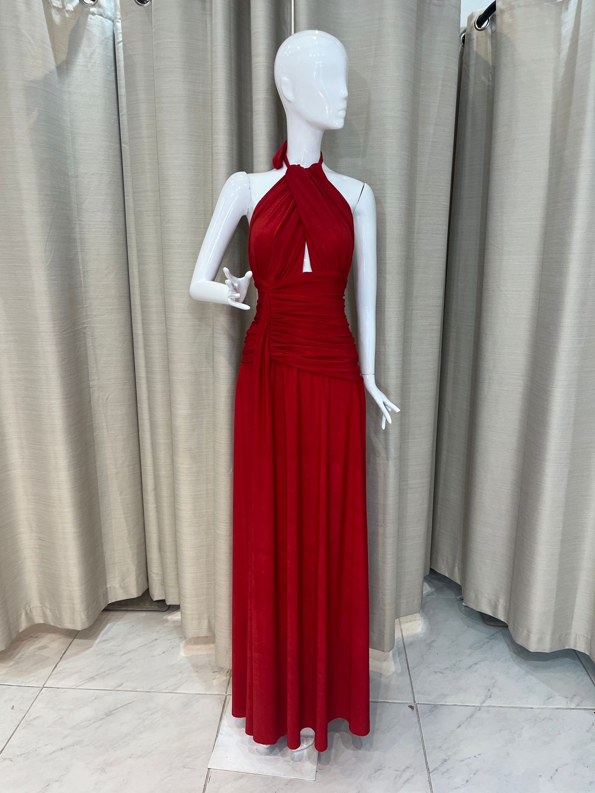 Vestido Largo Rojo