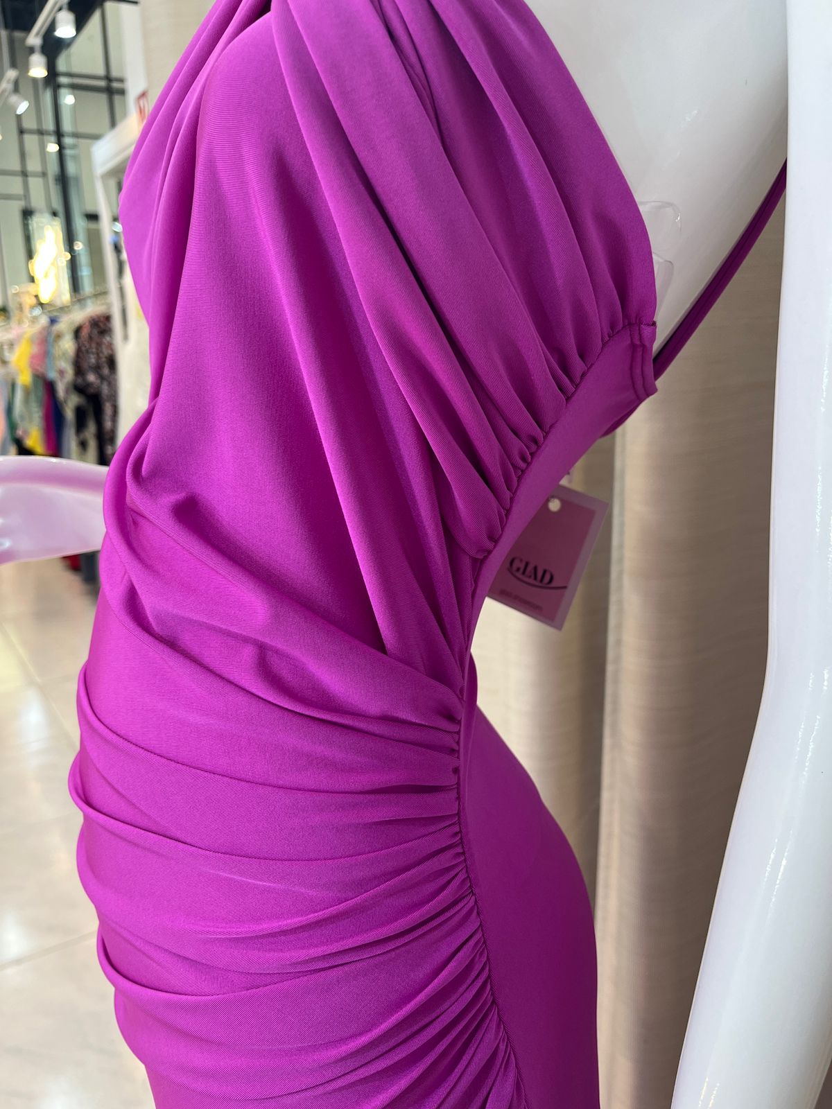 Vestido Largo color magenta