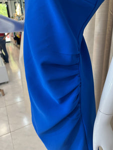 Vestido azul rey