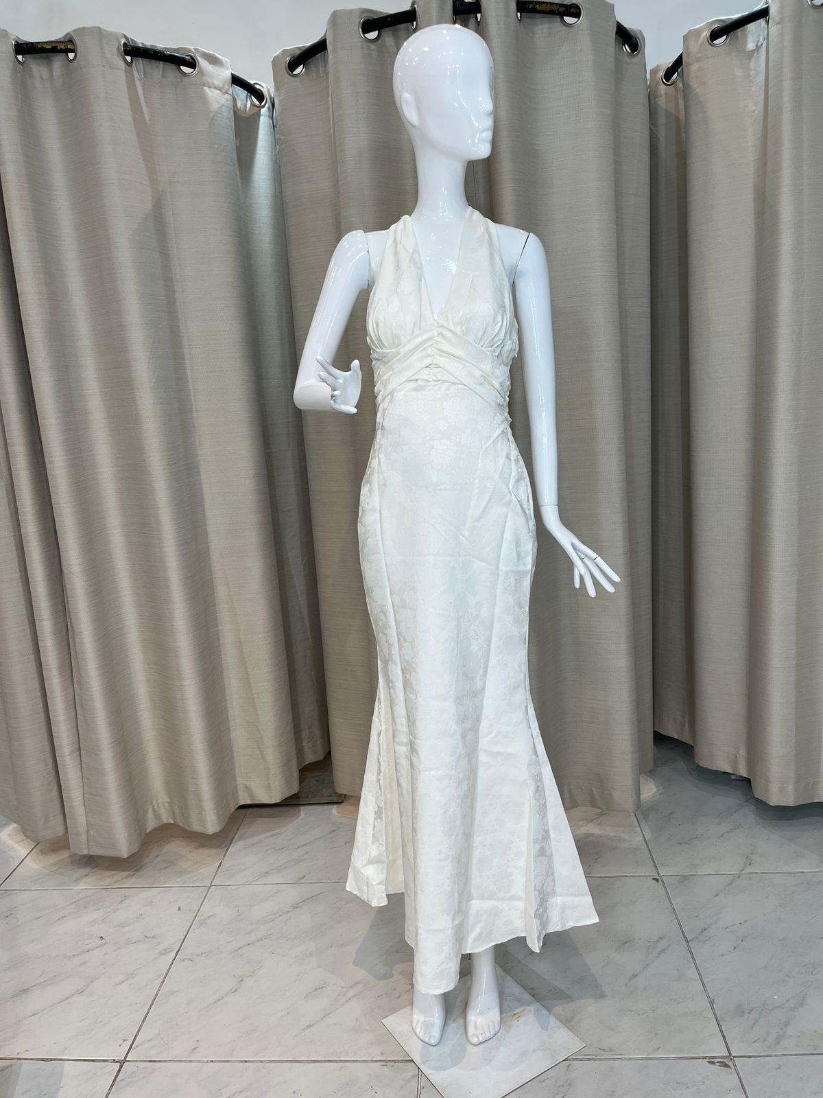 Vestido Blanco Largo