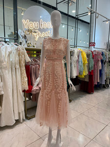 Vestido Coral Midi