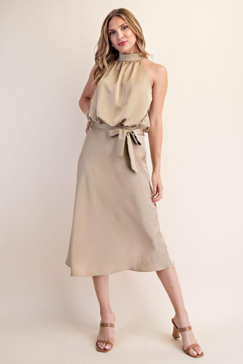 Vestido Midi Color Arena