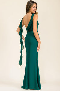 Vestido con Espalda Descubierta