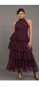 Vestido Uva Tul