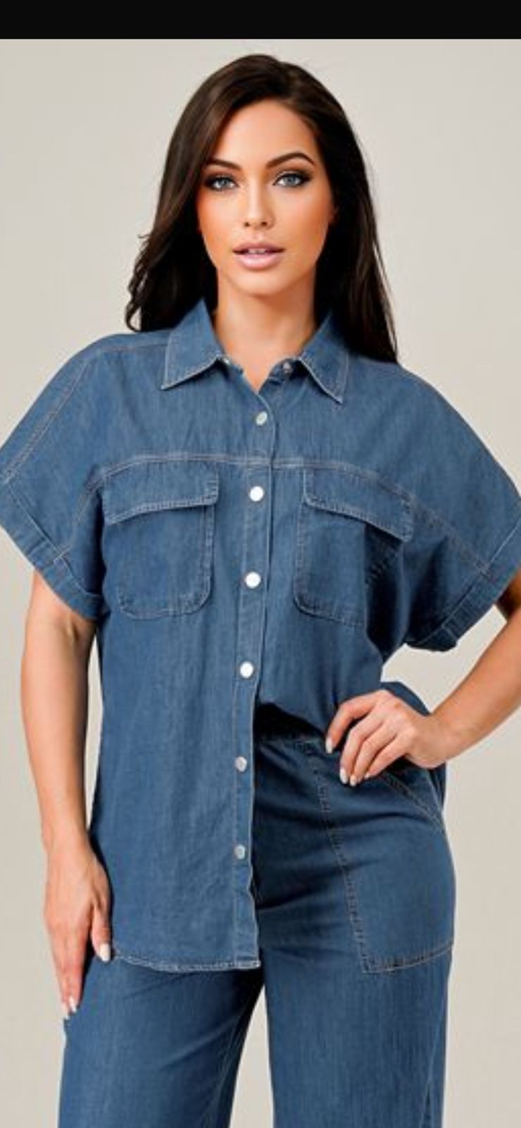 Camisa Mezclilla