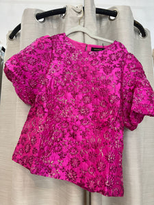 Blusa de Brillos Rosa