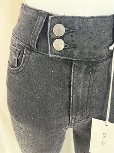 Pantalon Negro Brillos